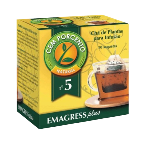 Chá de Infusão Emagress Plus Cem Porcento